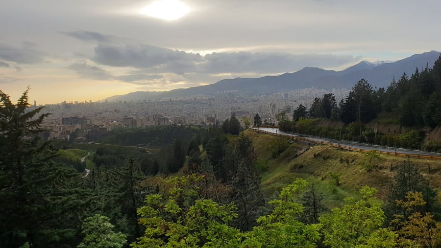 Tehran landscape