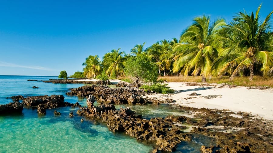 Explore the pristine beaches in Mozambique