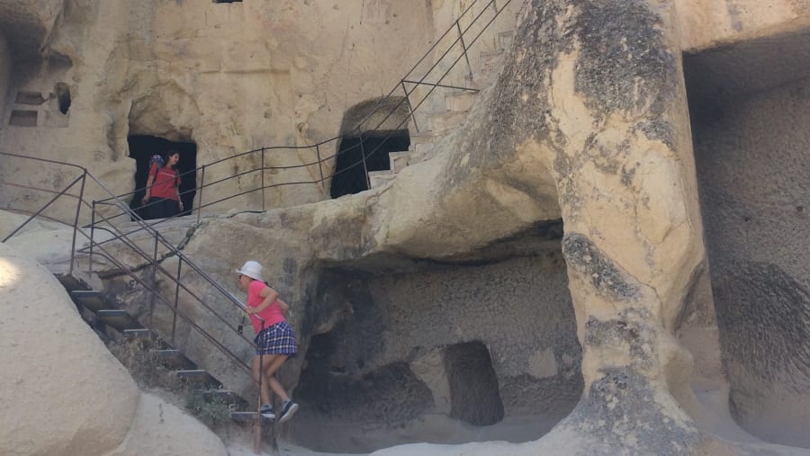Cave Houses In Cappadocia, Turkey