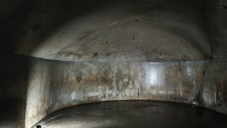Inside Part of Barabar Caves.