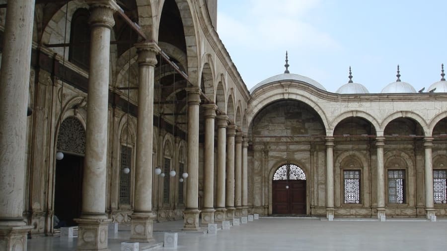 Mosque of Muhammad Ali In Cairo, Egypt