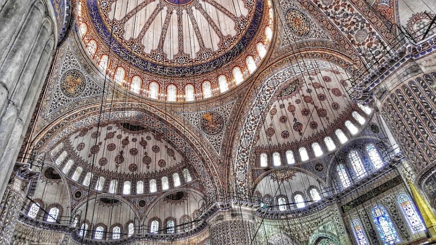 The Blue Mosque From Inside