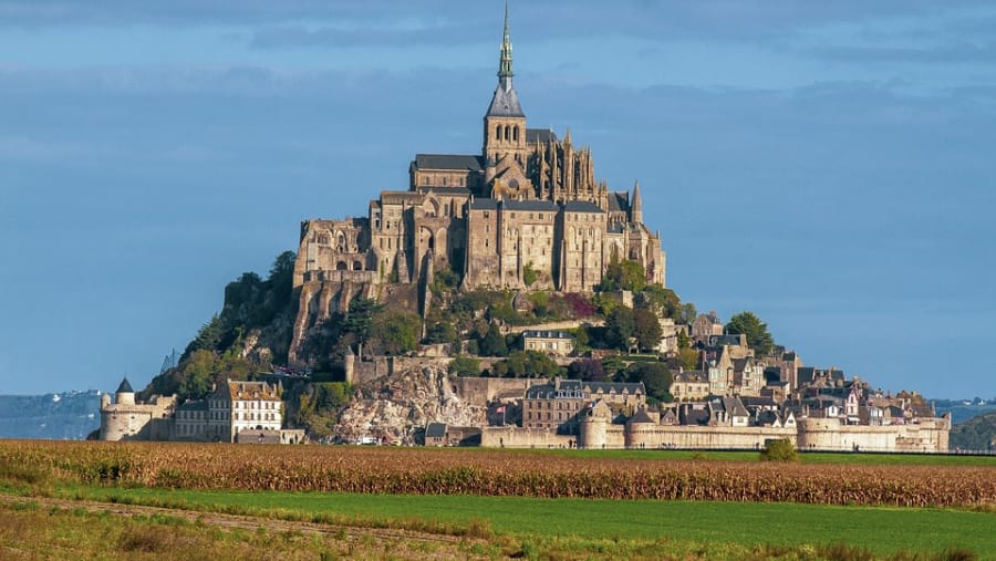 See the UNESCO World Heritage Site of Mont Saint Michel Island