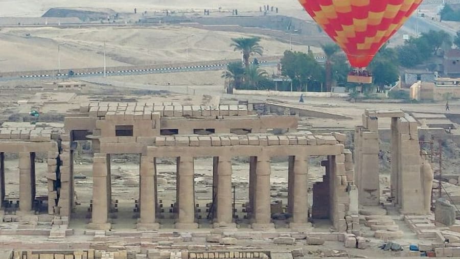 Hot Air Balloon Ride In Luxor, Egypt