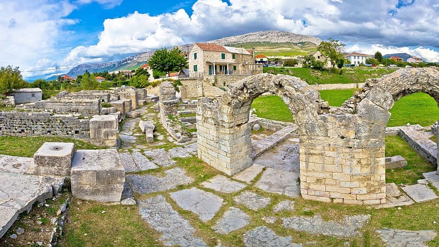 See the Salona ruins in Croatia