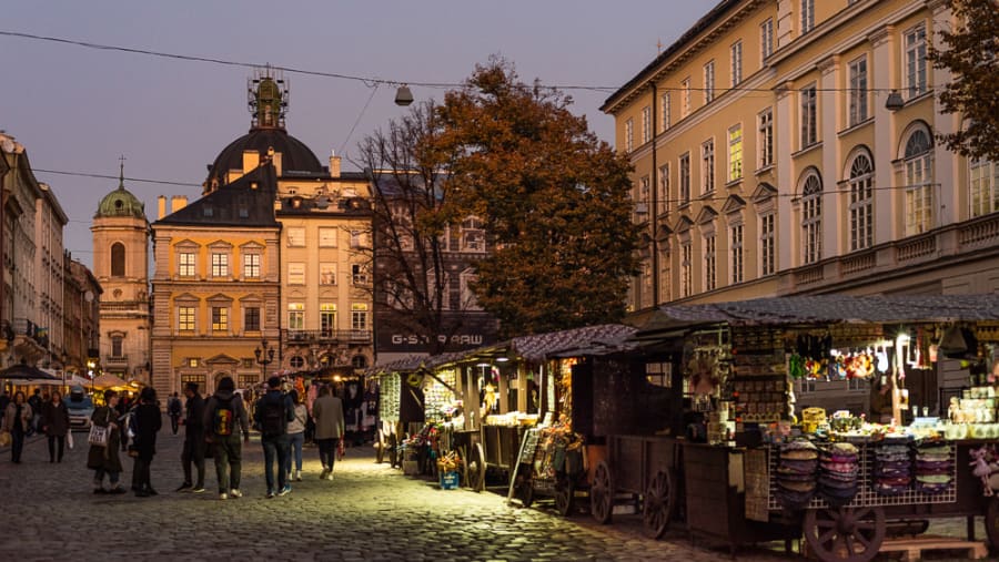 Rynok Square Market Lviv