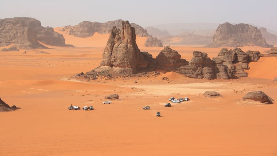 Hike and Trek amidst the Algerian Sahara