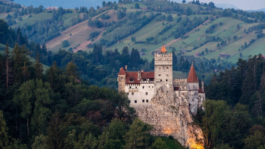 Dracula's Castle aka Bran Castle in Brasov, Romania