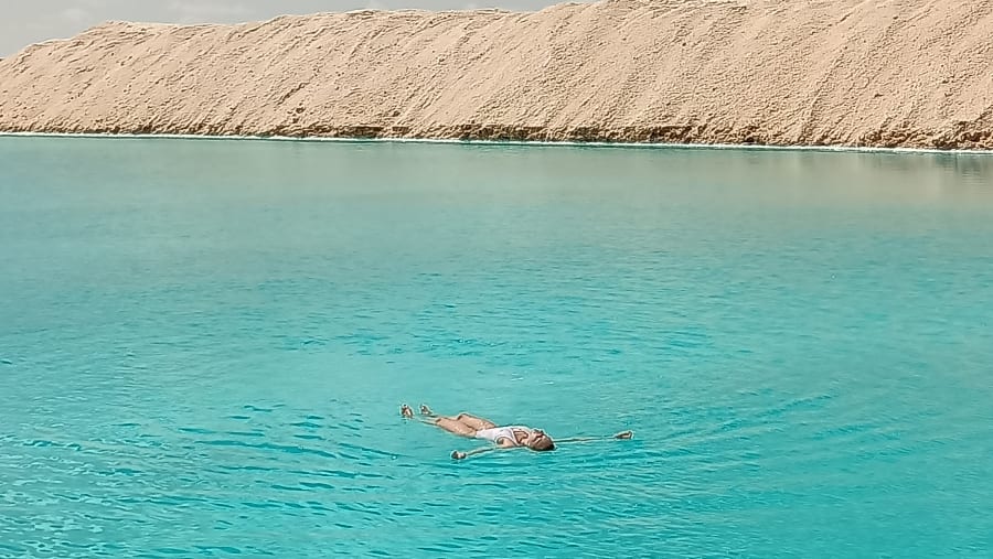 Salt mines lake