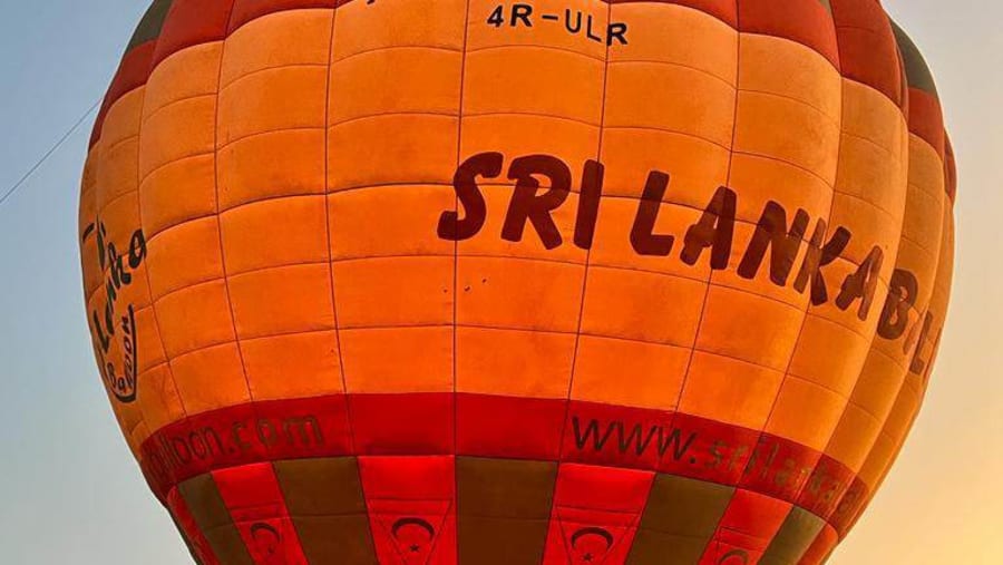 Enjoy hot air balloons