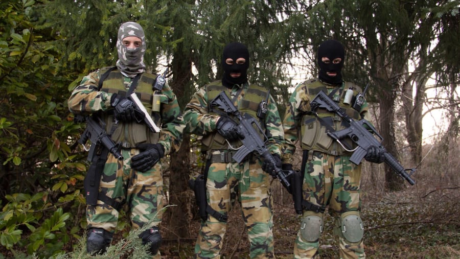 Paint Ball Game in Lovcen National Park