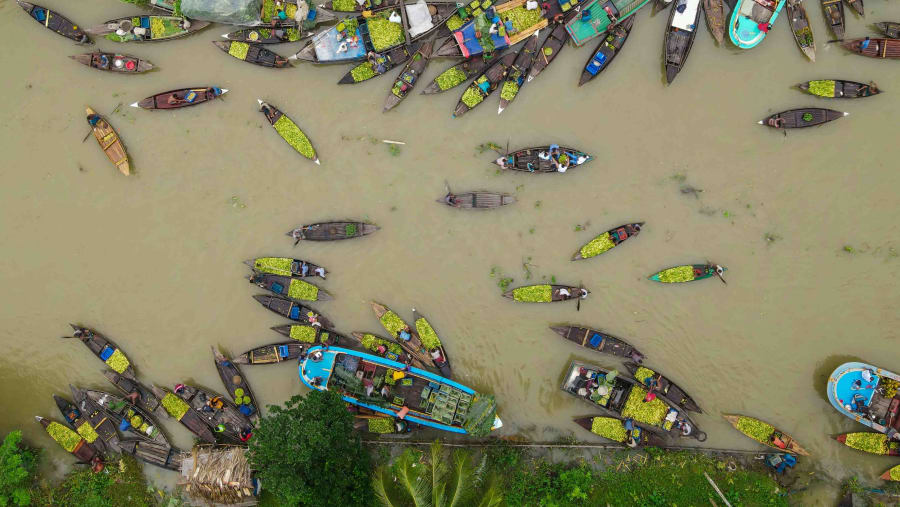 Floating Guava Market