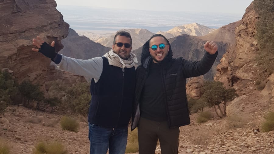 Hike with Tourists