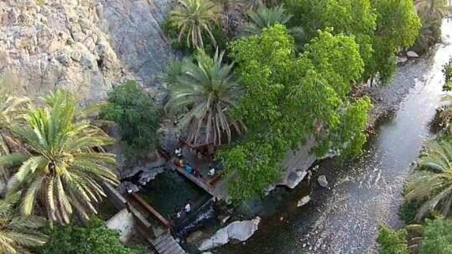 Visit natural hot springs