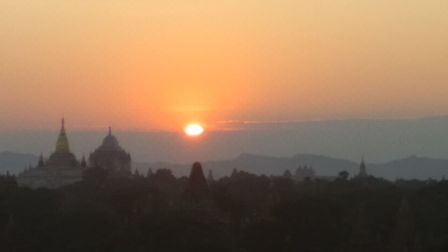 Sunset at Bagan
