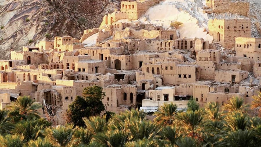 Jebel Akhdar mountain range