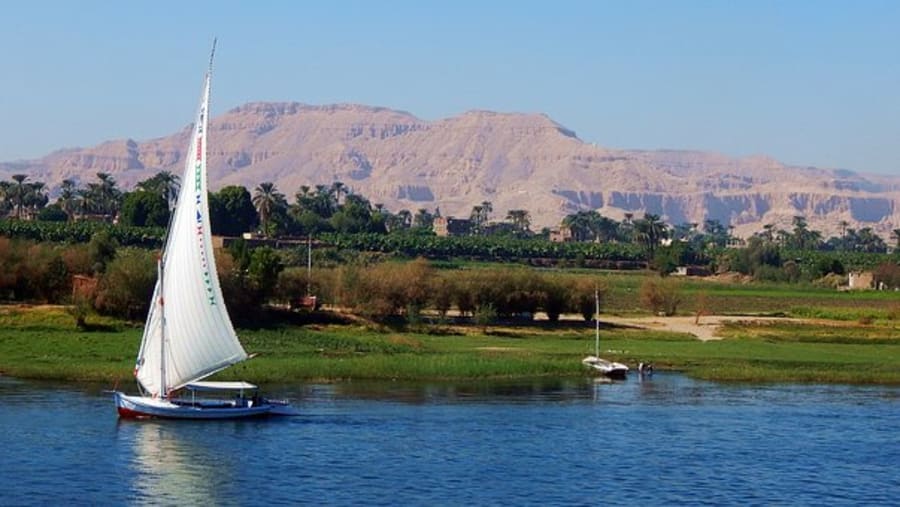Felucca Ride On The River Nile