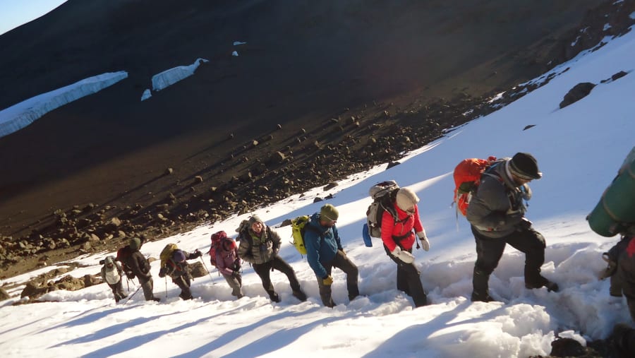Trek to Mt Kilimanjaro