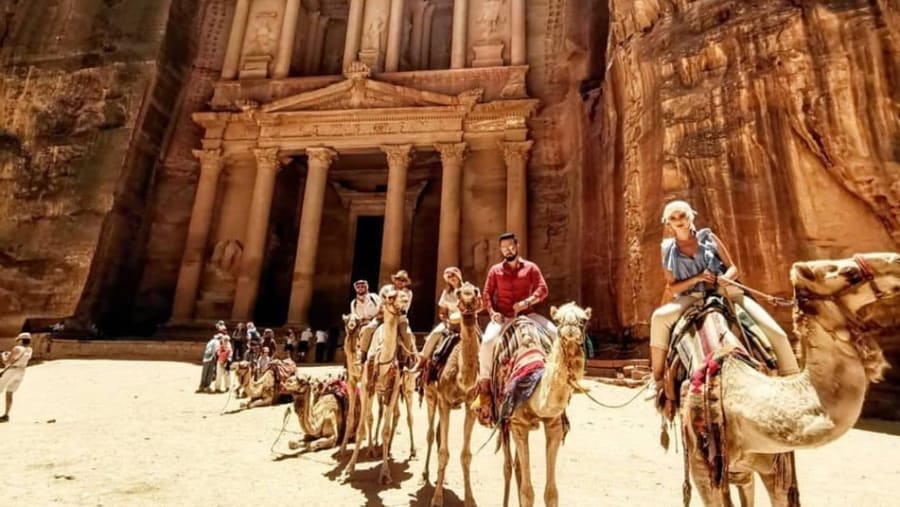 Camel Ride in Petra