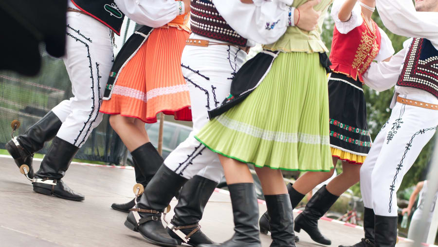 Czech dancers