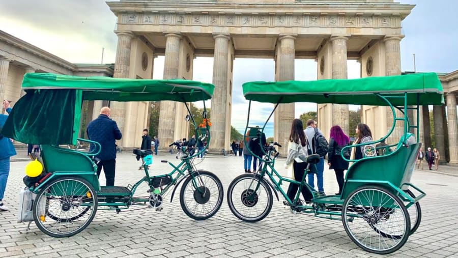 Rickshaw tour of Berlin