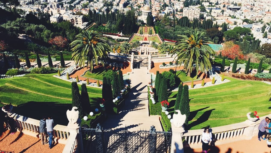 Hanging Gardens of Haifa, Israel