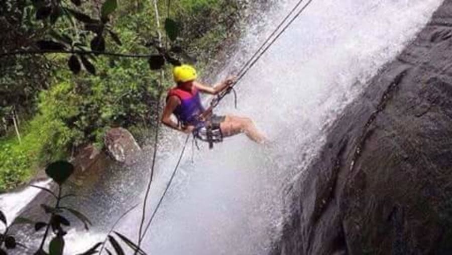 Adventurous rafting