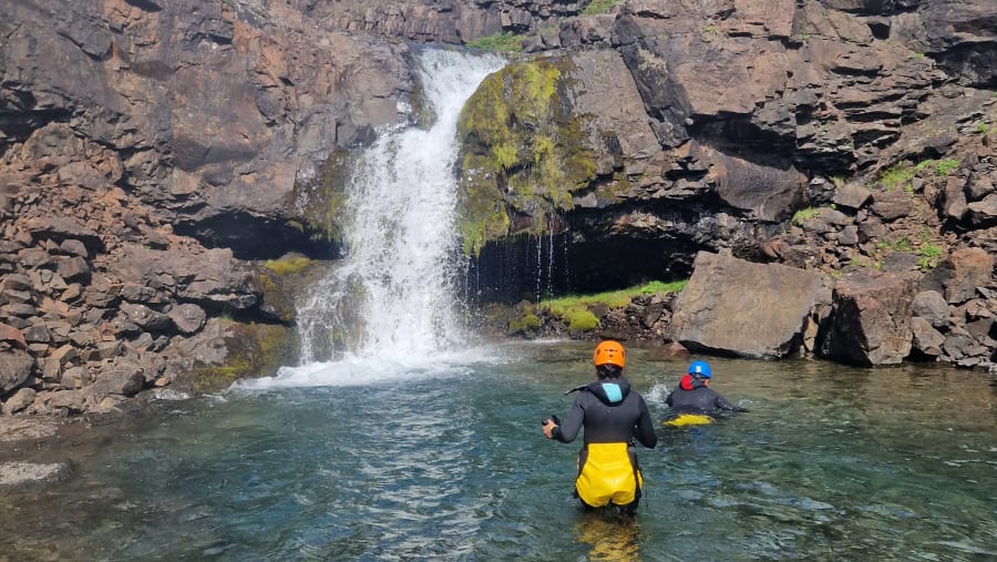 Canyoning Under Vatnajökull