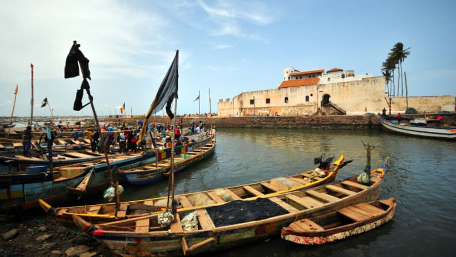 Elmina Castle & the Vibrant Fishing Village