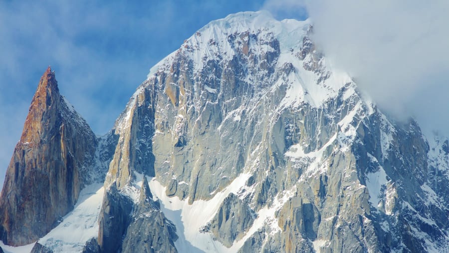 Closer View of the Peak