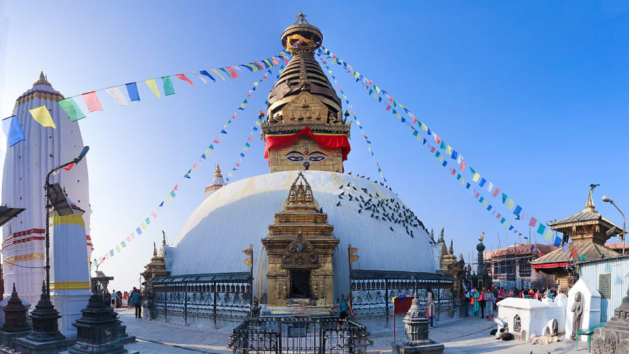 Swayambhunath in Kathmandu