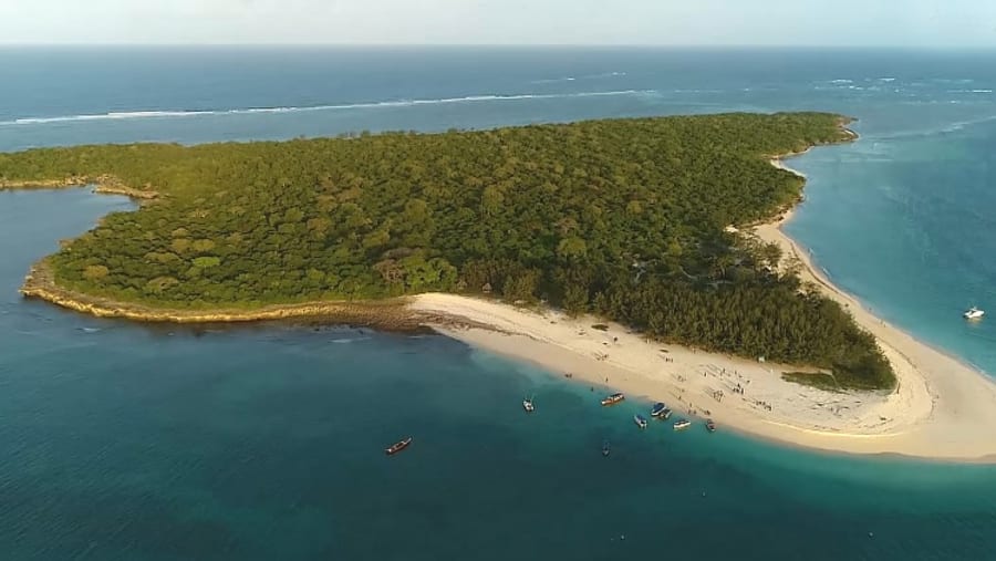 nature and beauty of Mbudya Island