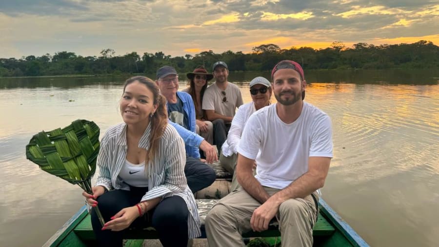 Travellers in Iquitos