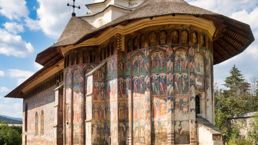 Northern Moldavia Monastery, Romania