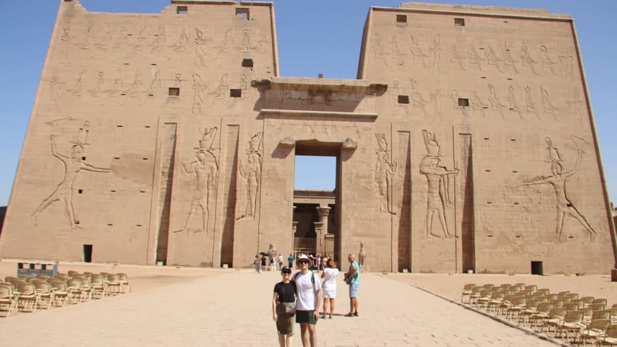 Marvel at Edfu Temple of Horus