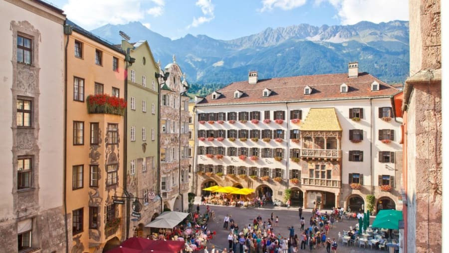 Go to the Golden Roof Landmark in Innsbruck