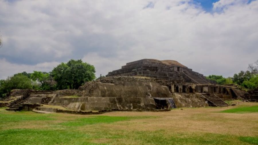 Mayan Ruins In El Tazumal, El Salvador