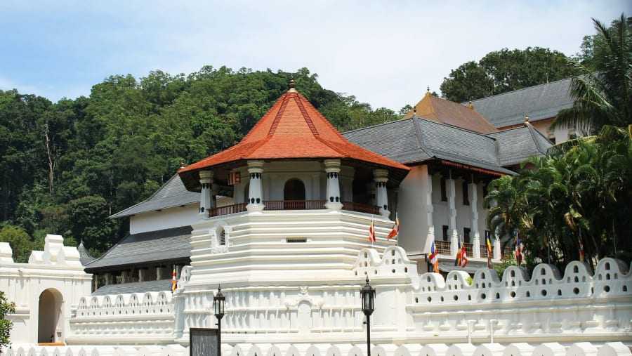 Visit the Tooth Relic Temple in Kandy