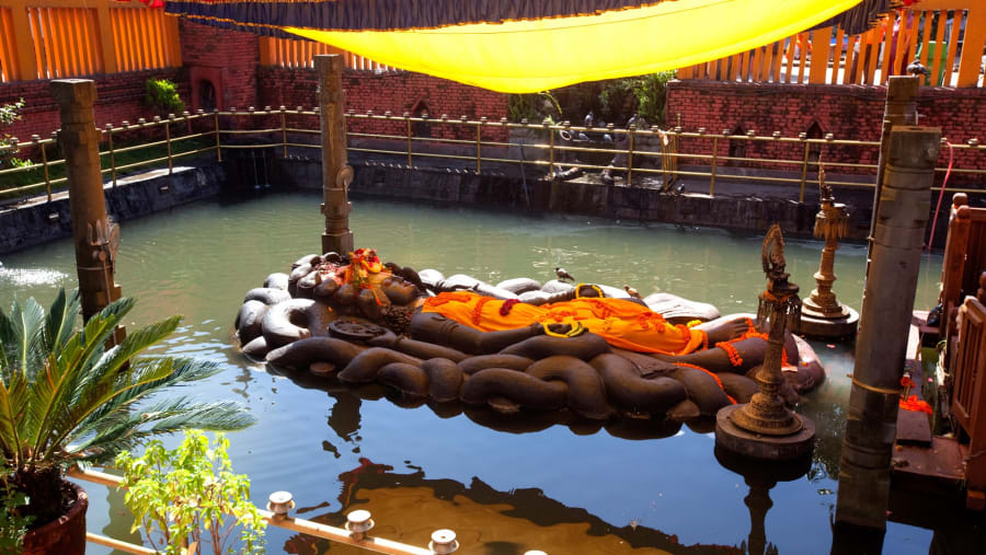 Sleeping Vishnu, Nepal