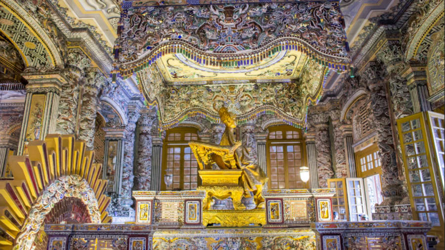 Tour the Khai Dinh Royal Tomb