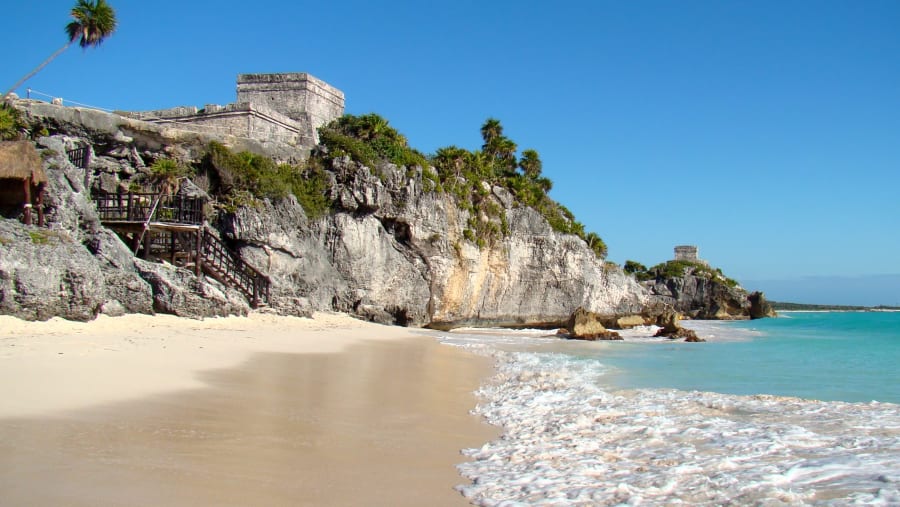 Mayan port city ruins