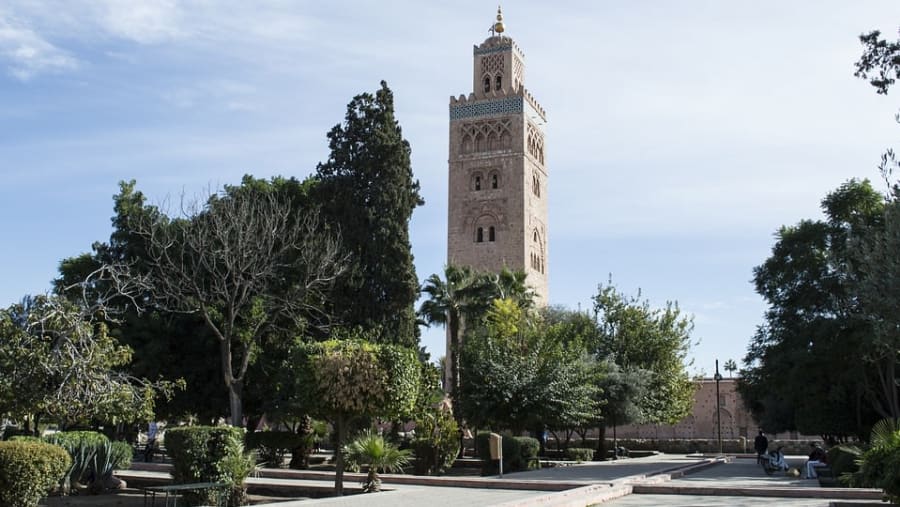Koutoubia Mosque In Morocco