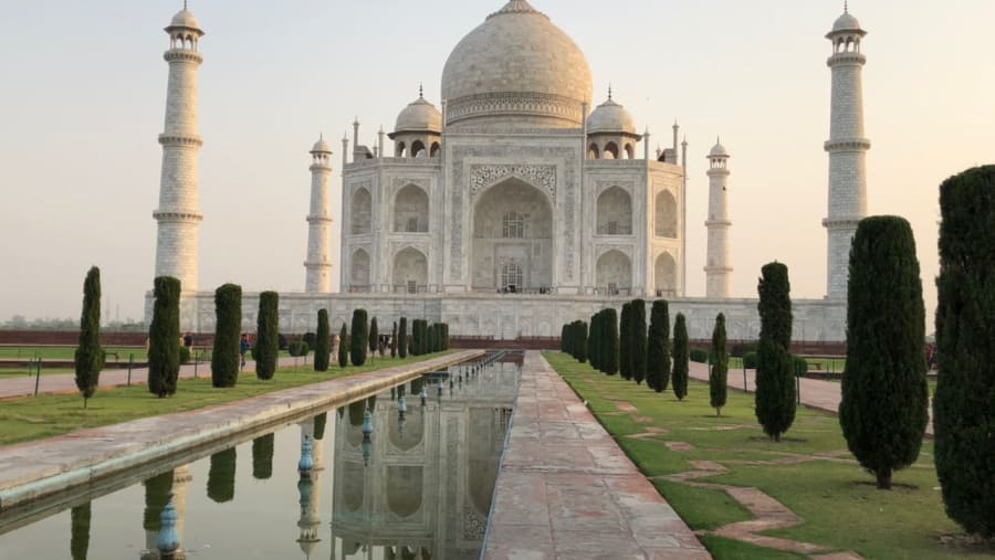 Taj Mahal In Agra, India