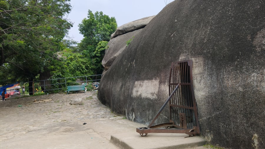 Shape of Barabar Caves.