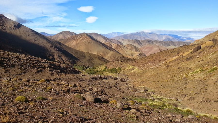 A Trek on the Atlas Mountains
