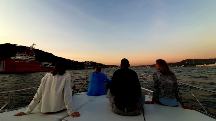 Witness a Sunset on the Bosphorus Strait