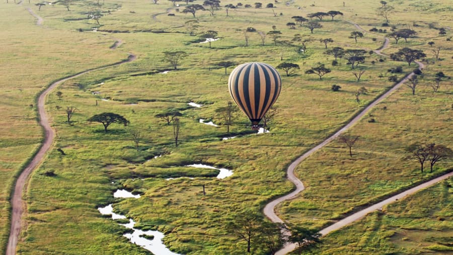 Experience a fun balloon ride