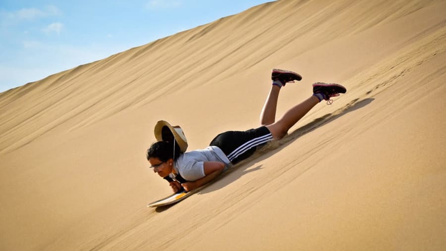 sandboarding
