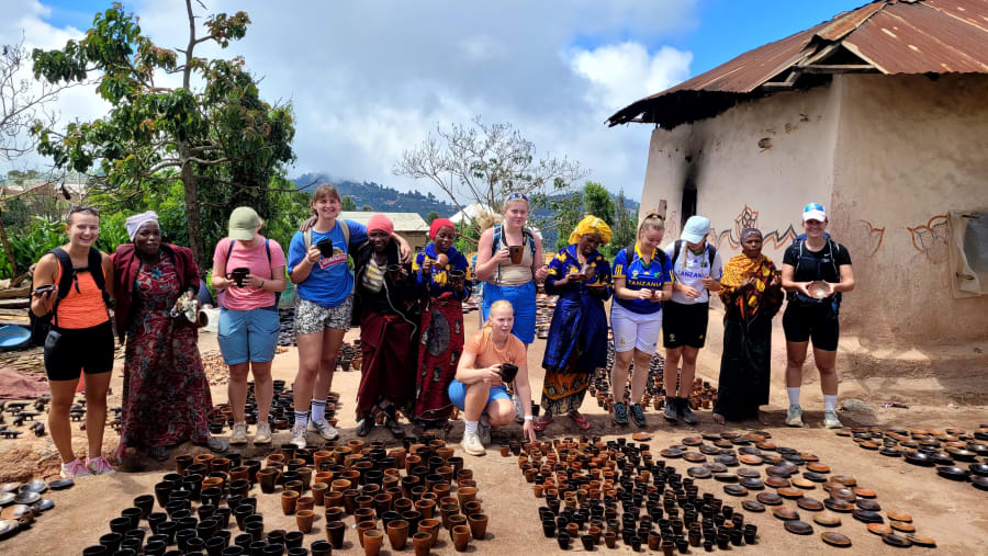 Travelers in Rangwi villages