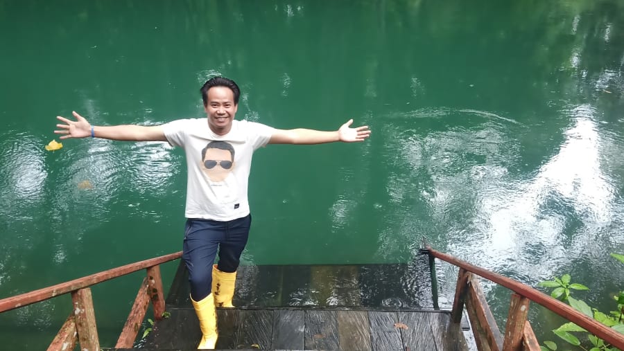 Traveller in Indonesia